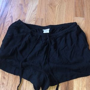 Black shorts